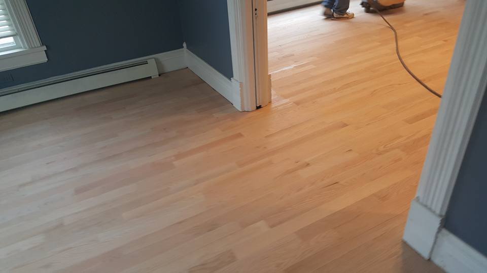 Fruitwood Sand, Stain & Finish Job - Fruitwood Sand Stain and Finish Job